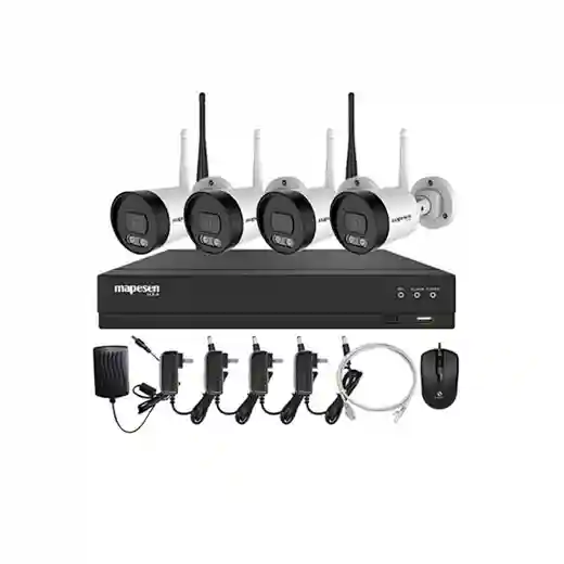 4CH Wireless CCTV Camera System